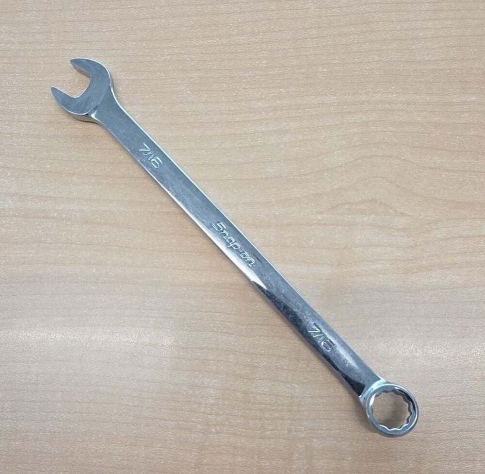 Snap-on OEX14B 7/16 Combination 7 1/4" Wrench 12-Point USA